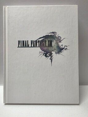 Final Fantasy XIII Complete Official Guide Collector's Edition Hardcover Book